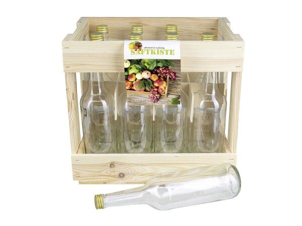 Saftkiste m.12Gradhalsfl.700ml