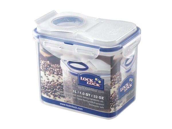 LOCK&LOCK Frischhaltedose mit Schüttdeckel 1 l 15,1x10,8x12,4cm