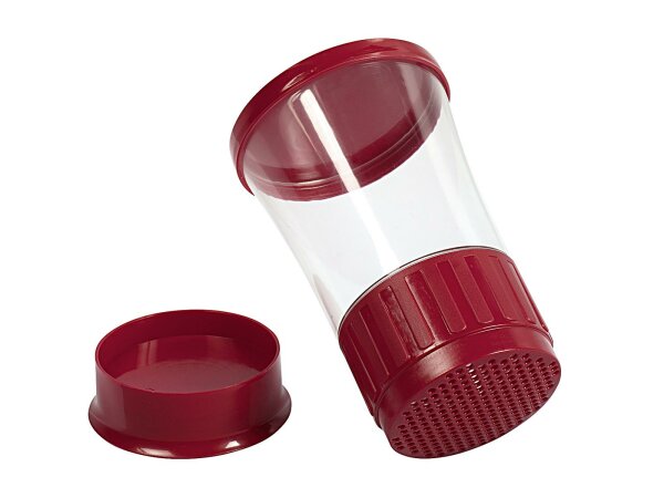 GSD Puderzuckermühle 14cm rot