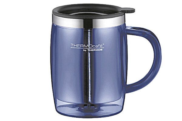 THERMOS Isolier-Trinkbecher Desktop Mug TC Edelstahl 0,35 l blue