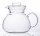 BOHEMIA CRISTAL Glaskanne Marta mit Sieb 1,5 l