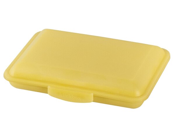 BUCHSTEINER @ HANSI Brotdose Klickbox Mini 16x11x3,5cm farbig sortiert