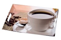 Tablett Cup of Coffee 50x37cm