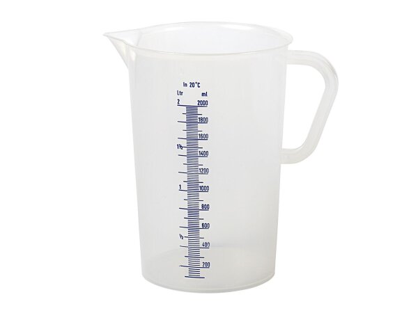 Messbecher 2 l transparent