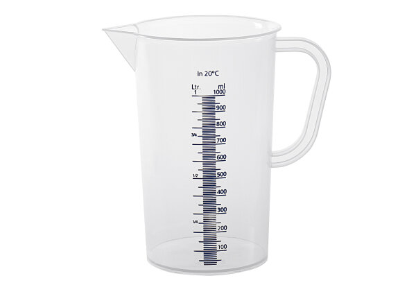 Messbecher 1 l transparent