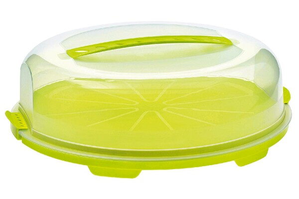 ROTHO Tortenbehälter Tortenglocke Fresh flach 35,5x34,5x11,6cm