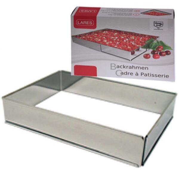 LARES Backrahmen Caro 25x46x4,7cm Edelstahl