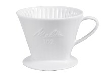FRIESLAND Kaffeefilter Porzellan Größe 102 1-Loch weiß