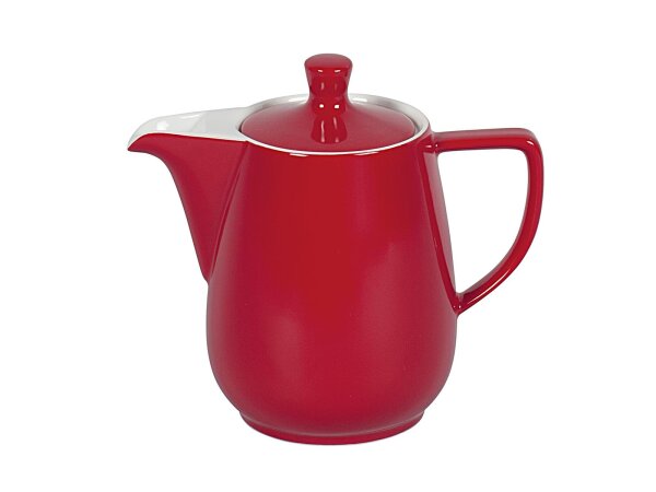FRIESLAND Kaffeekanne Porzellan 1 l rot