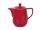 FRIESLAND Kaffeekanne Porzellan 1 l rot