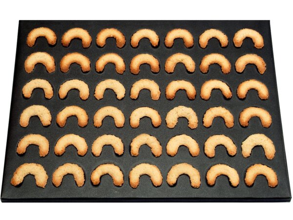 ZENKER Backblech Vanillekipferl 42er 42x32cm