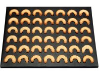 ZENKER Backblech Vanillekipferl 42er 42x32cm