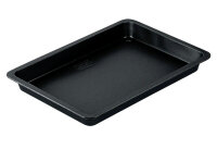 ZENKER Backblech für Obstkuchen 42x29x5cm schwarz