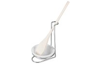 Kochlöffelhalter Edelstahl/Porzellan/Holz 28cm 3teilig