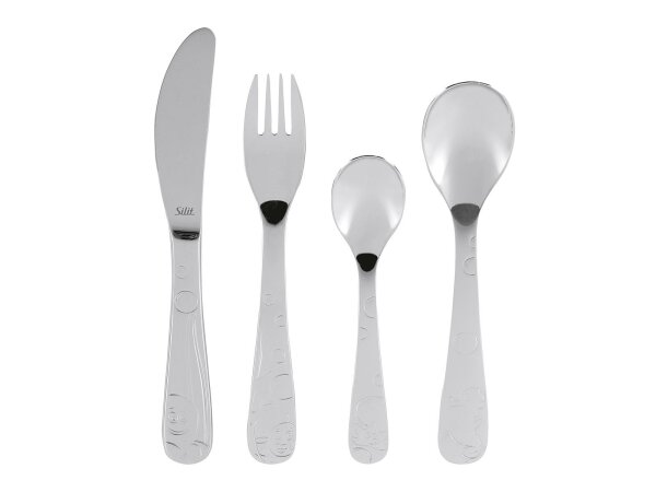 SILIT Kinderbesteck Aquarama Set 4teilig