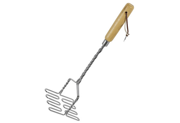 WESTMARK Kartoffelstampfer Edelstahl/Holz 34cm