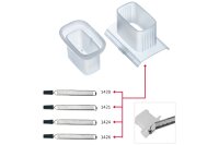 WESTMARK Restehalter zu Reibe 3,5cm Technicus Pro Kunststoff