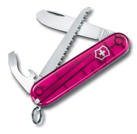 VICTORINOX Taschenmesser My First Victorinox 84mm pink transparent