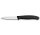 Swiss Classic, Gemüsemesser, 8cm, Wellen, schwarz