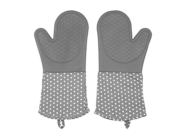 WENKO Topfhandschuh Silikon grau 1Paar
