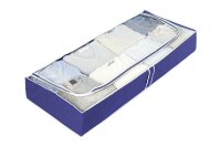 WENKO Unterbett-Kommode Air Vlies/Kunststoff 103x45x16cm blau