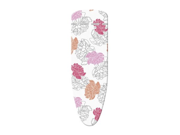 LEIFHEIT Bügeltischbezug Cotton Comfort S/M mit Spannclip 125x40cm
