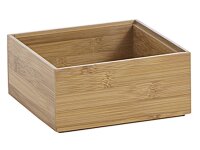 ZELLER PRESENT Aufbewahrungsbox Bamboo 15x15x7cm natur
