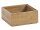 ZELLER PRESENT Aufbewahrungsbox Bamboo 15x15x7cm natur