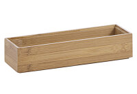 ZELLER PRESENT Aufbewahrungsbox Bamboo 23x7,5x5cm natur