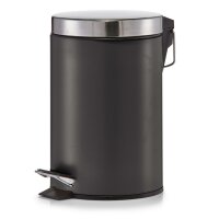 ZELLER PRESENT Treteimer Metall/Edelstahl matt 3 l 26cm...