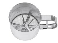 my basics Mehlsieb Einhand-Bedienung 350 g
