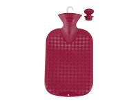FASHY Wärmflasche glatt 2 l cranberry