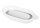 Reibe Porzellan oval 20,5x9cm weiß