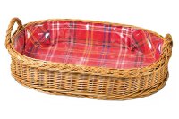 Tablett oval Vollweide 51x35cm