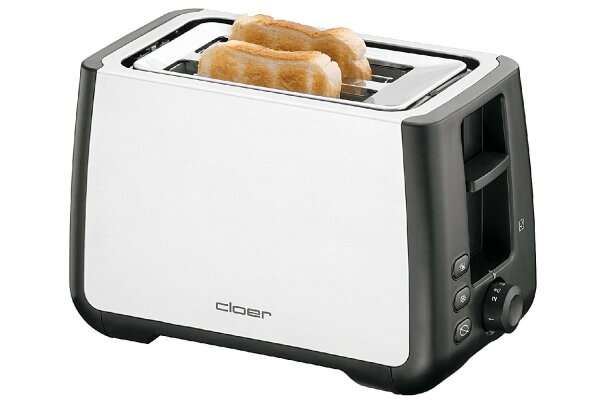 CLOER Toaster 3569 2-Scheiben King Size schwarz