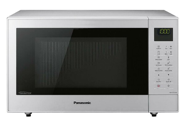 PANASONIC NN-CT57JMGPG Mikrowelle mit Grill und Heißluft 27l Garraum Edelstahl