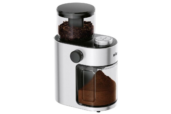 BRAUN KG7070 Kaffeemühle Bohnenbehälter (220g) 110W Edelstahl