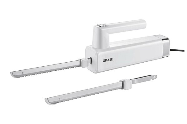 GRAEF EK501 Elektromesser + Tiefkühlklinge 150 W weiß