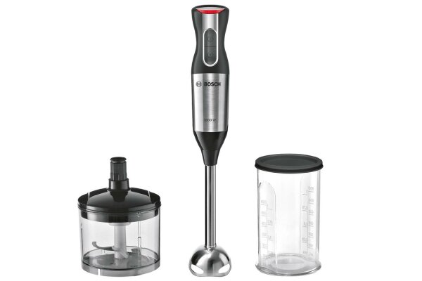 BOSCH MS6CM6120 Stabmixer ErgoMixx Style 1000Watt Edelstahl silber/schwarz