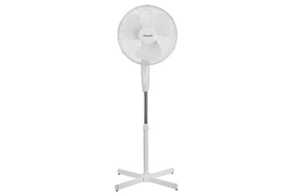 EXQUISIT Standventilator Ø40cm weiß