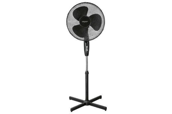 EXQUISIT Standventilator Ø40cm schwarz