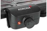 KORONA Barbecue-Tischgrill 46117 XXL Grillfläche 51x30cm schwarz