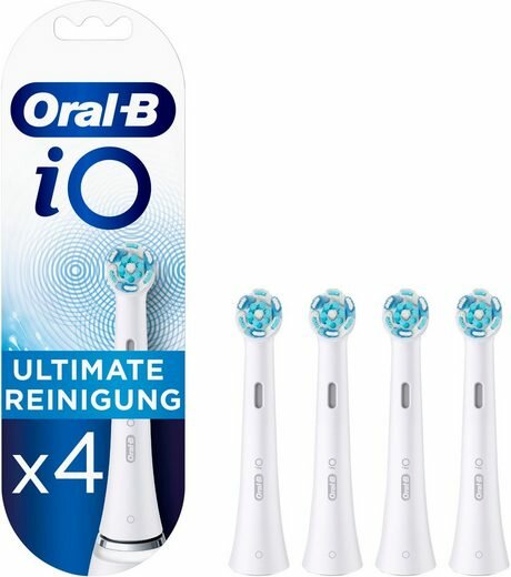 ORAL-B Aufsteckzahnbürste iO Ultimative Reinigung white 4er