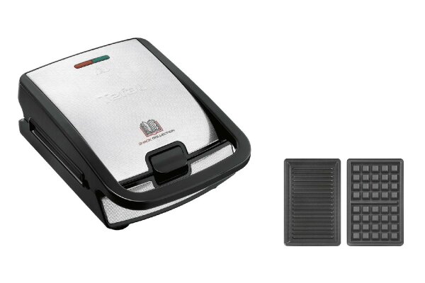 TEFAL SW857D Snack Collection Grill und Waffel