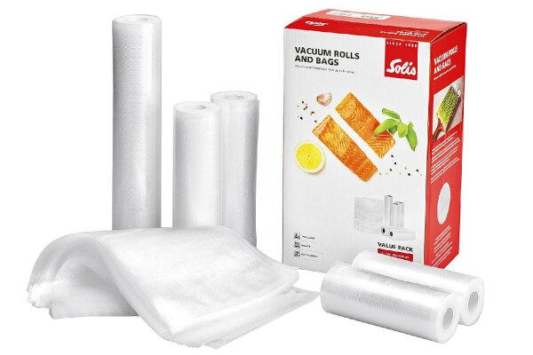 SOLIS Vakuumierfolien und Beutel Value Pack 55teilig