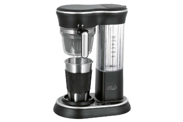 Hâws Kaffeemaschine ToGo 450ml mit Mahlwerk, Edelstahl-Thermobecher mit Trinkdeckel