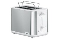 BRAUN Toaster HT 1510 WH 2 Scheiben 900Watt weiß