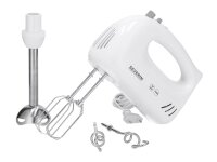 SEVERIN Handmixer HM3822 mit Stabmixer-Aufsatz 300W 5...
