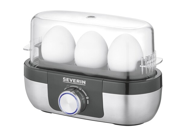 SEVERIN Eierkocher EK3163 3 Eier 270Watt Edelstahl