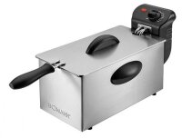 BOMANN Fritteuse FR 2264 CB 2000 W Edelstahl/schwarz